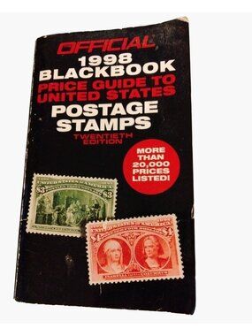Official 1998 Blackbook Price Guide To United States Stamps 20th Edition